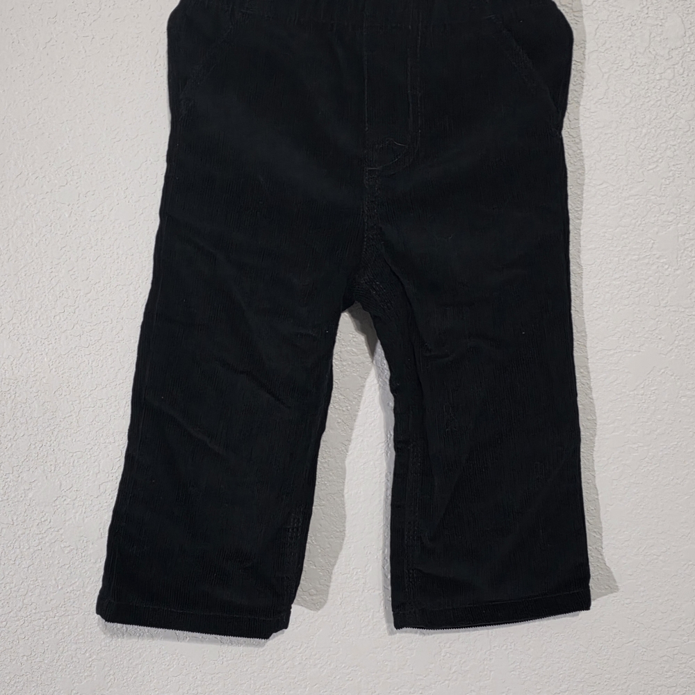 Carhartt Set: Vest, Plaid Shirt, Black Corduroy Pants 12m NWOT - Picture 10 of 11